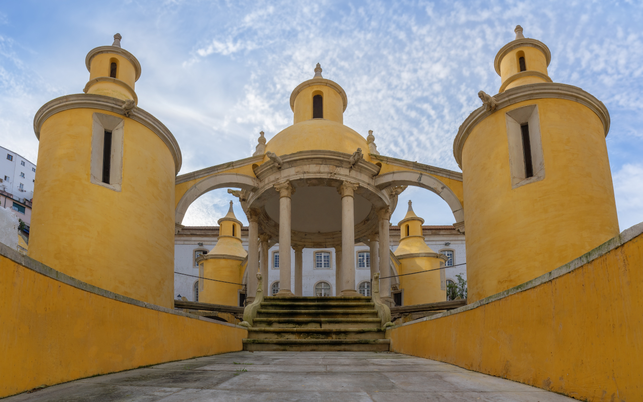 El Jardín da Manga en Coímbra, Portugal