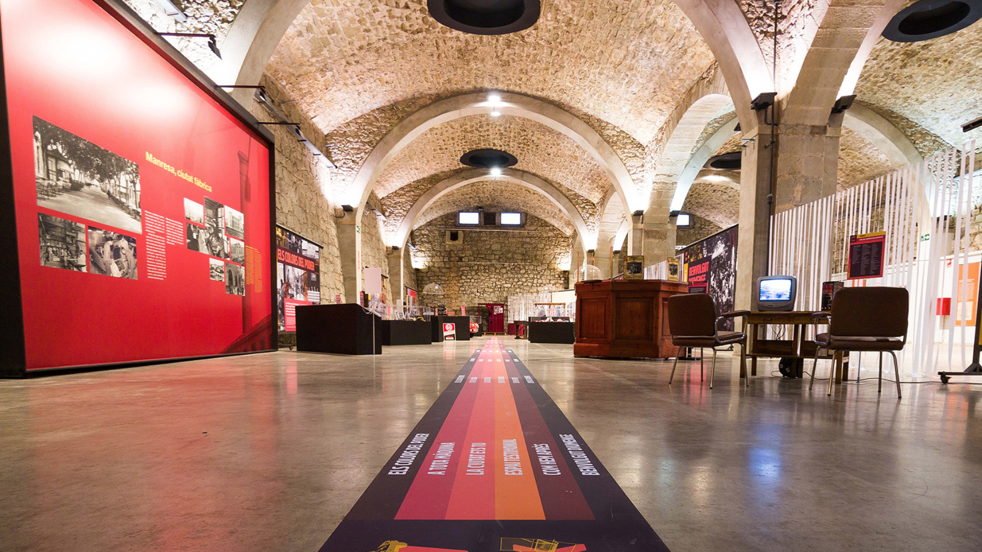 Exposición en el Museu de l'Aigua i el Tèxtil de Manresa