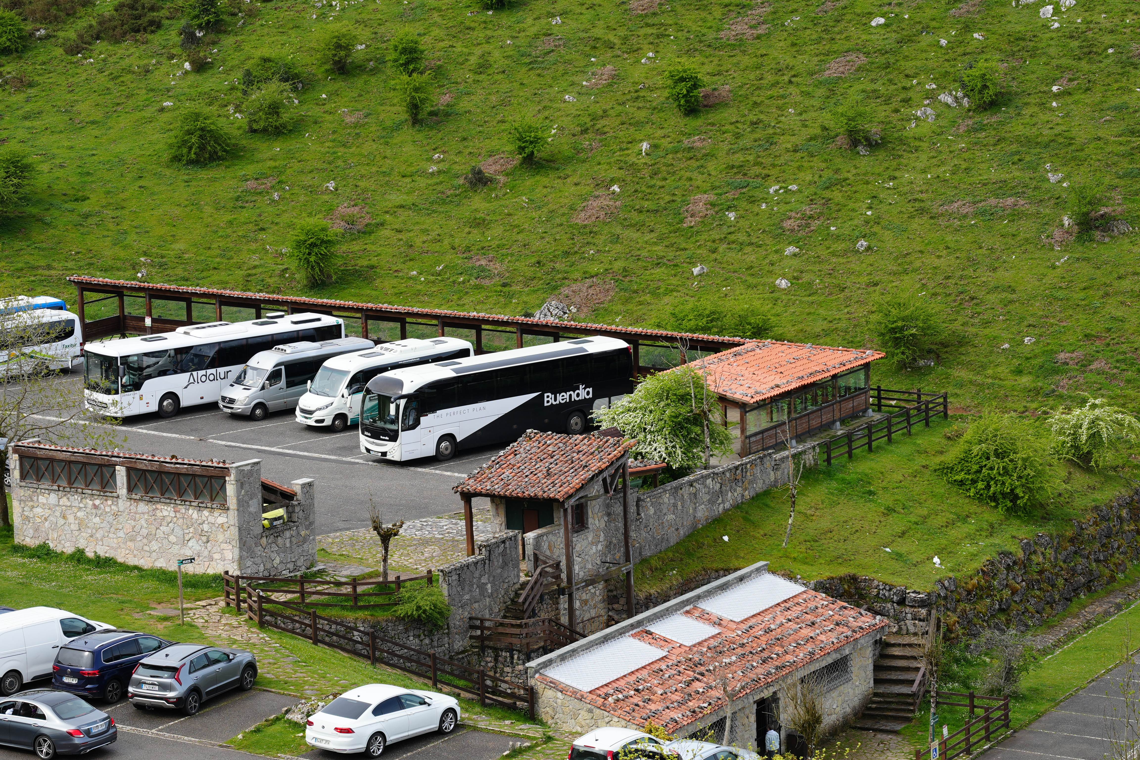 aparcamiento lagos