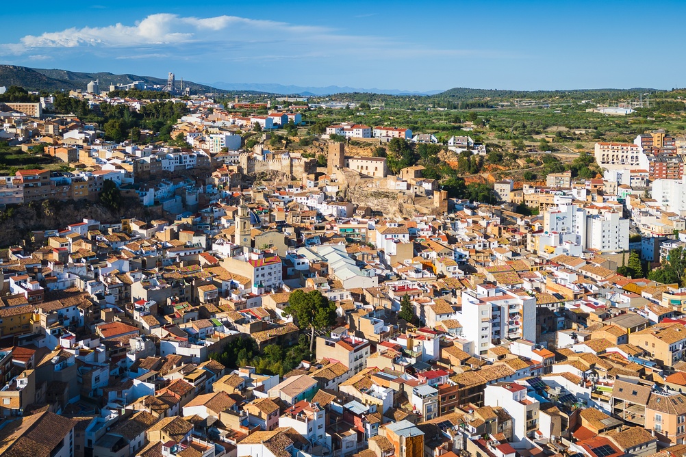Buñol pueblo Valencia