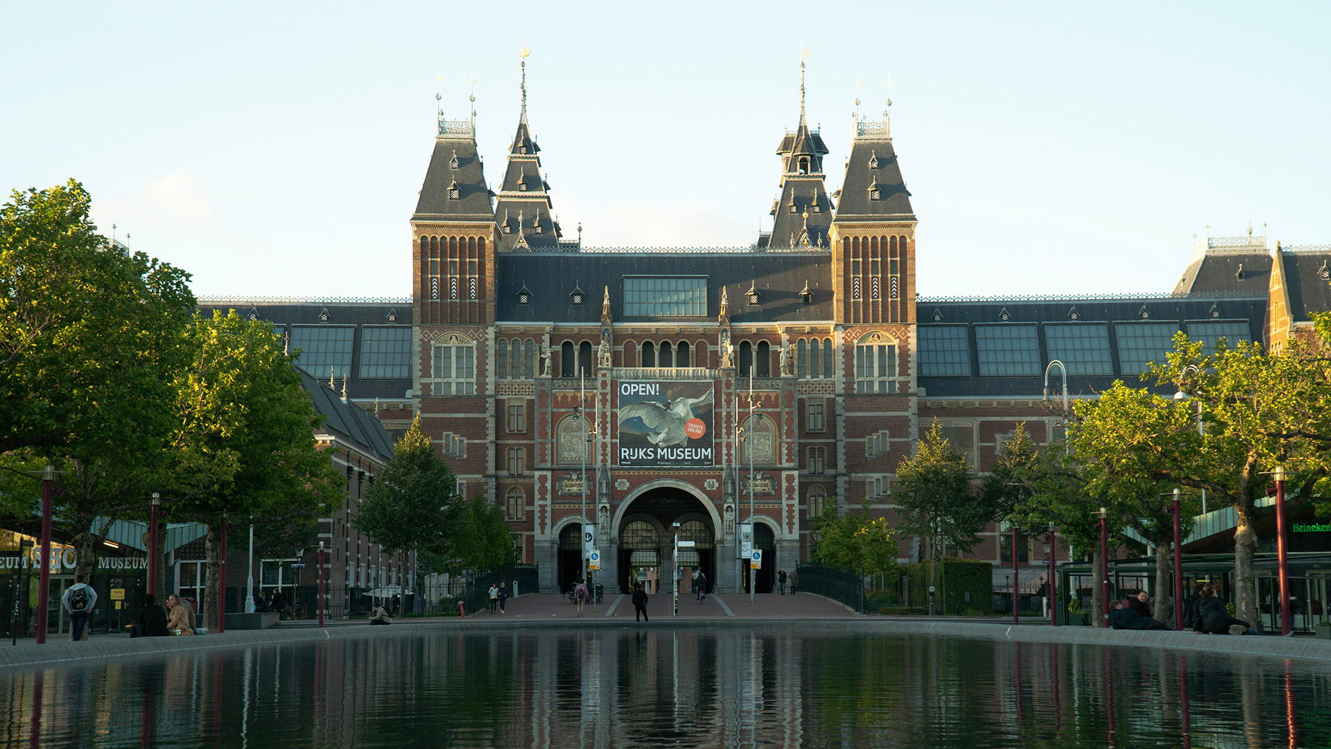 Museo Rijks en Ámsterdam