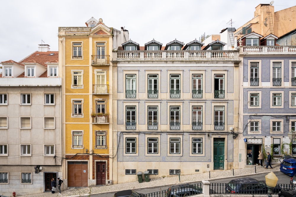 Fachadas Barrio Alto Lisboa