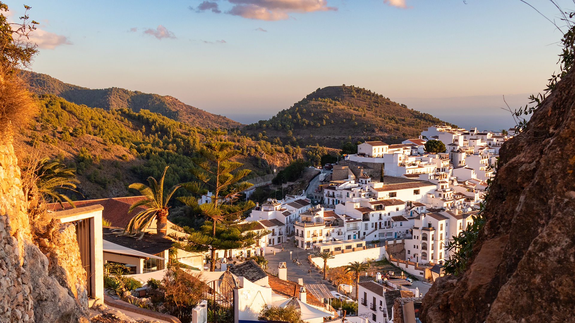Frigiliana atardecer