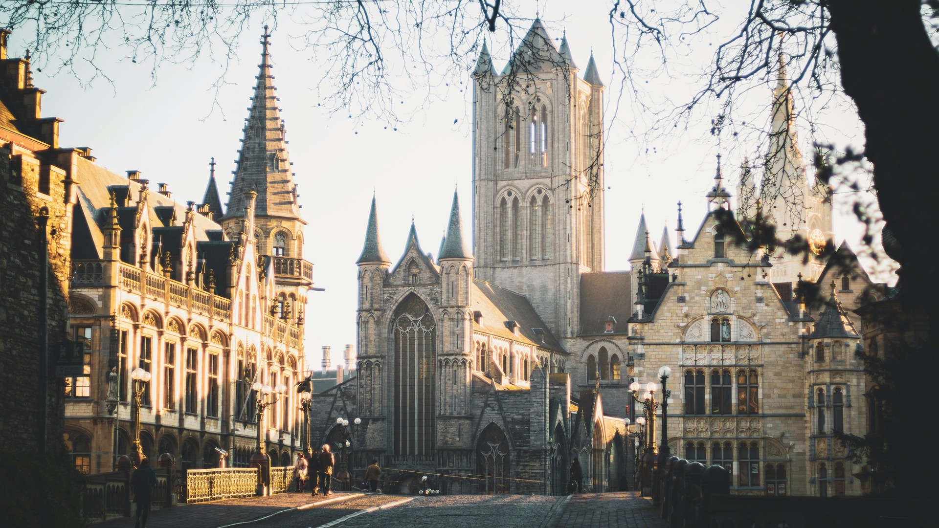 Puente Grasbrug en Gante