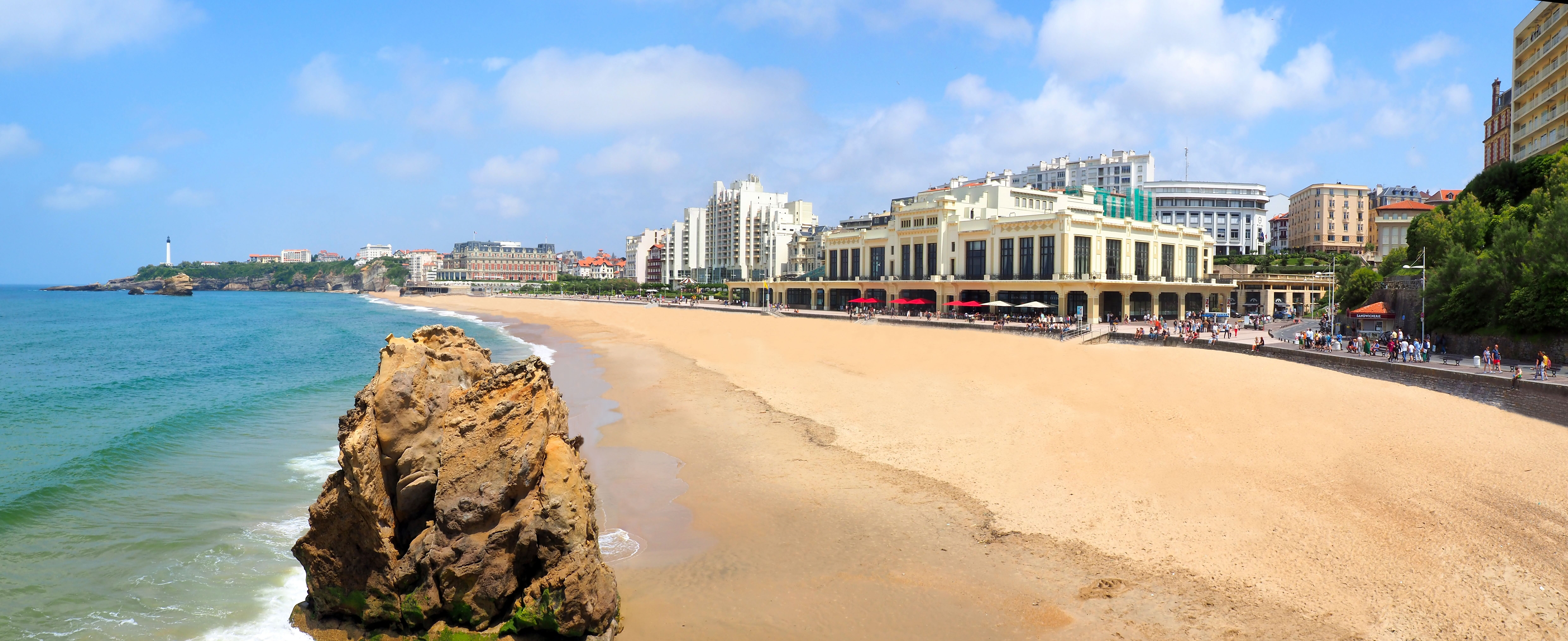 Grande Plage en Biarritz