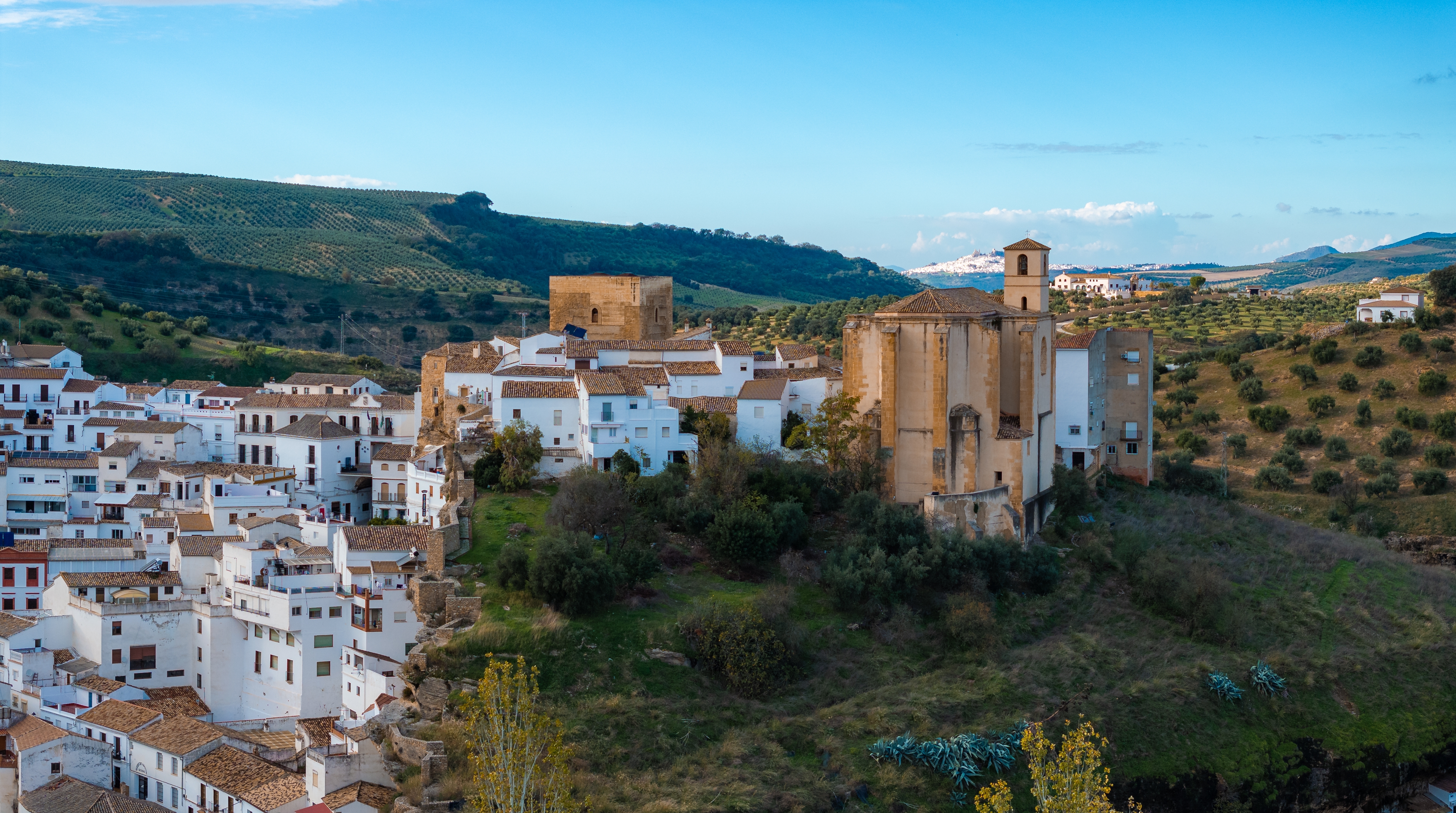 setenil desde el aire