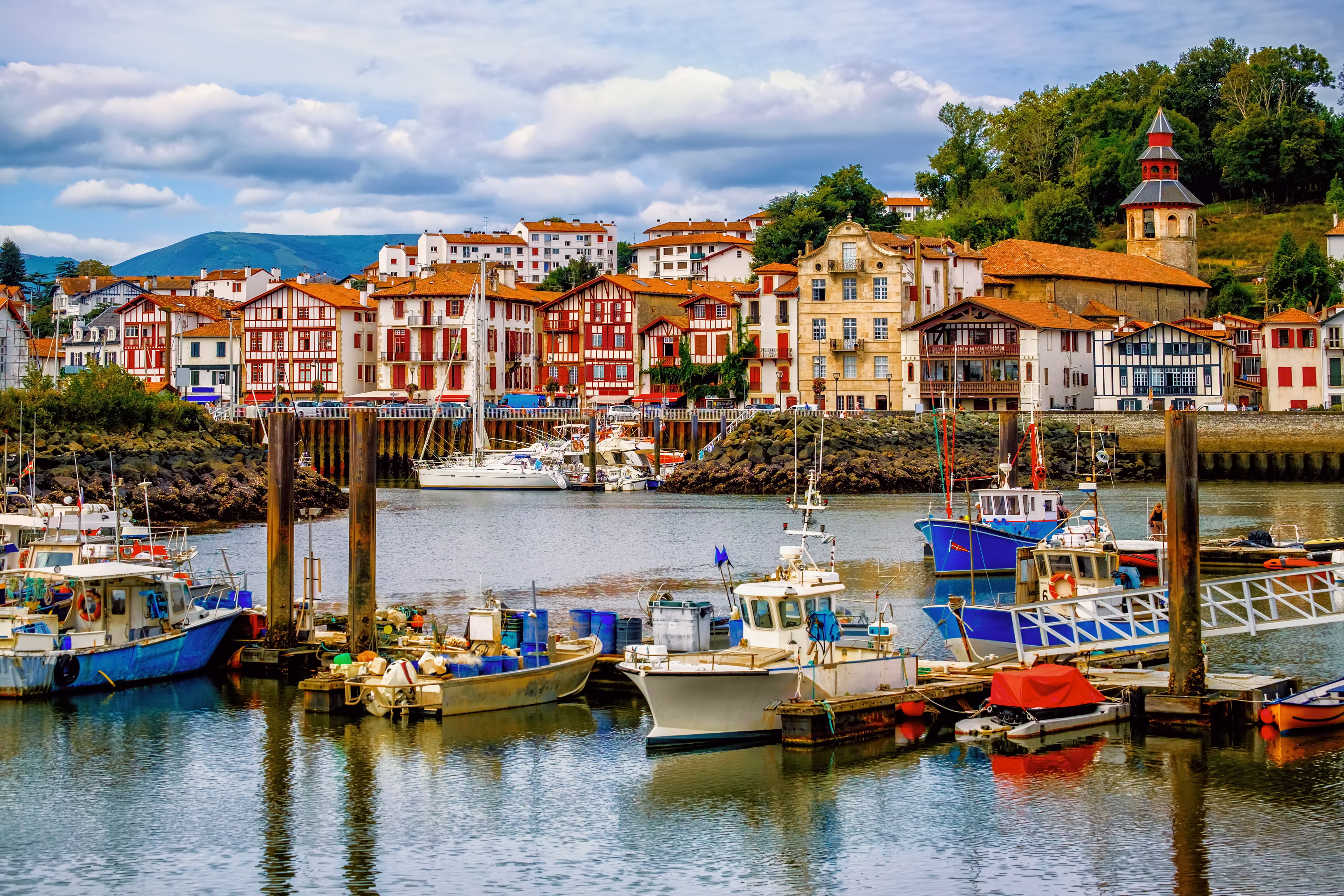 San juan de luz barcos