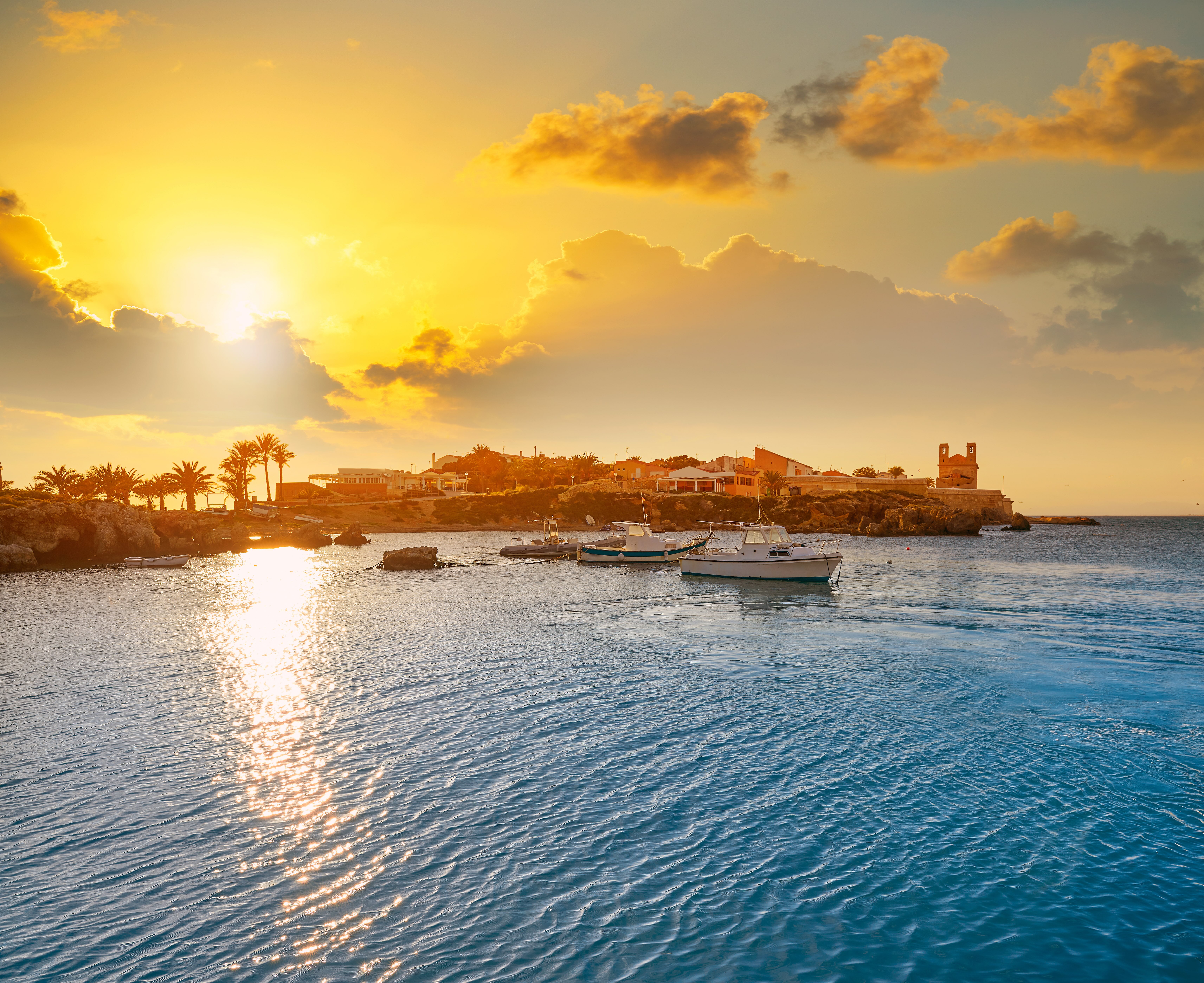 Sunset tabarca