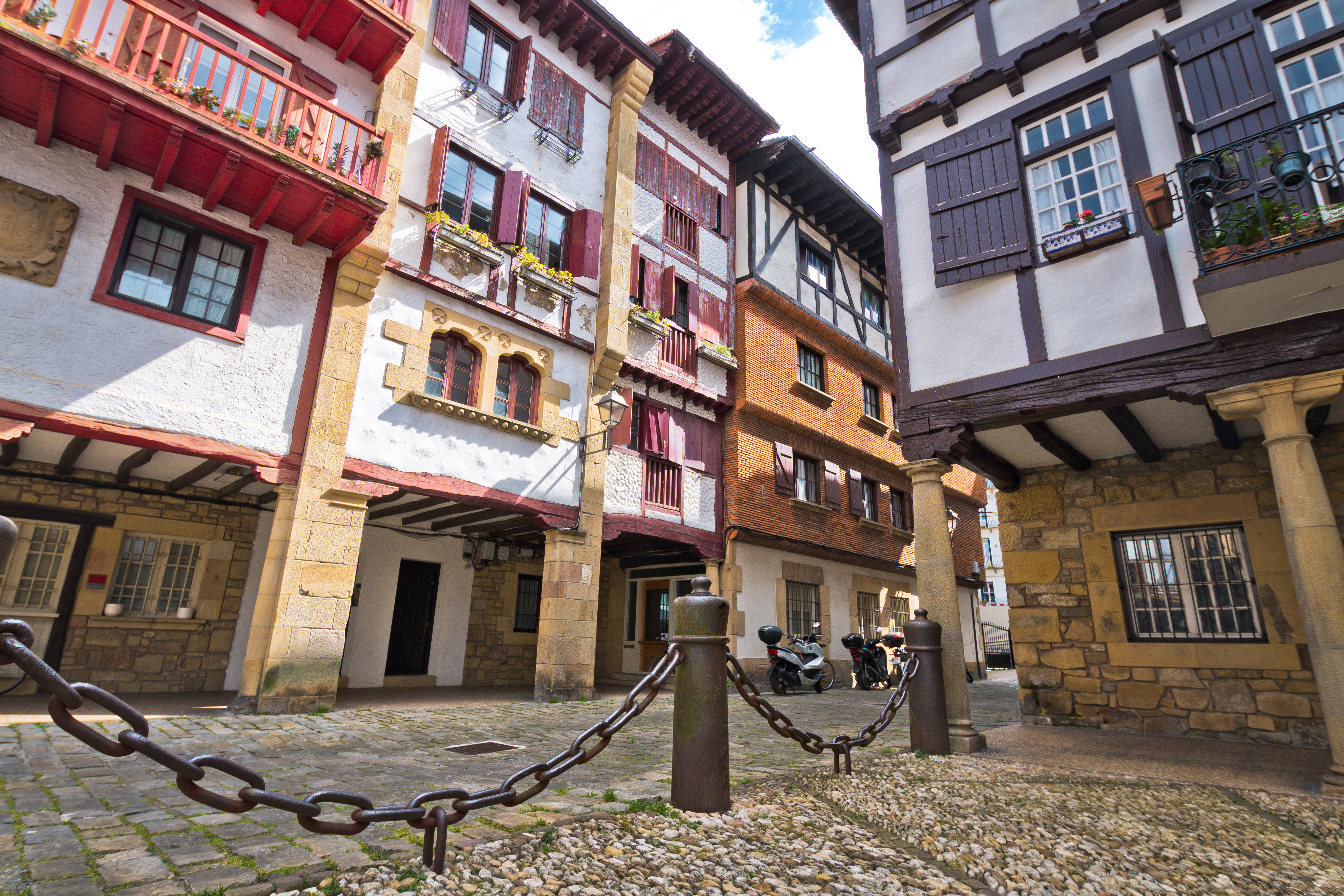 casco antiguo Hondarribia