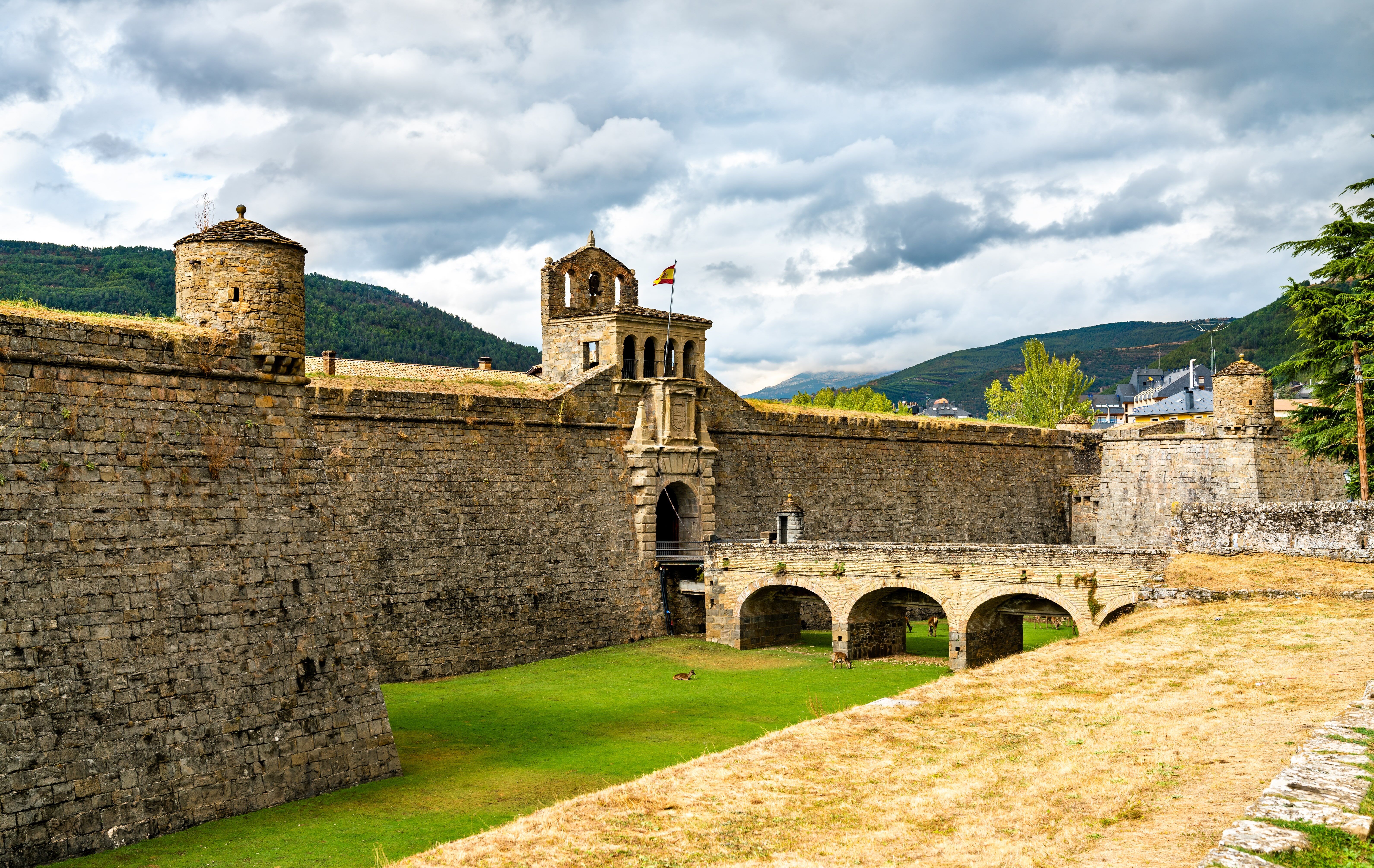 Entrada a la ciudadela de Jaca