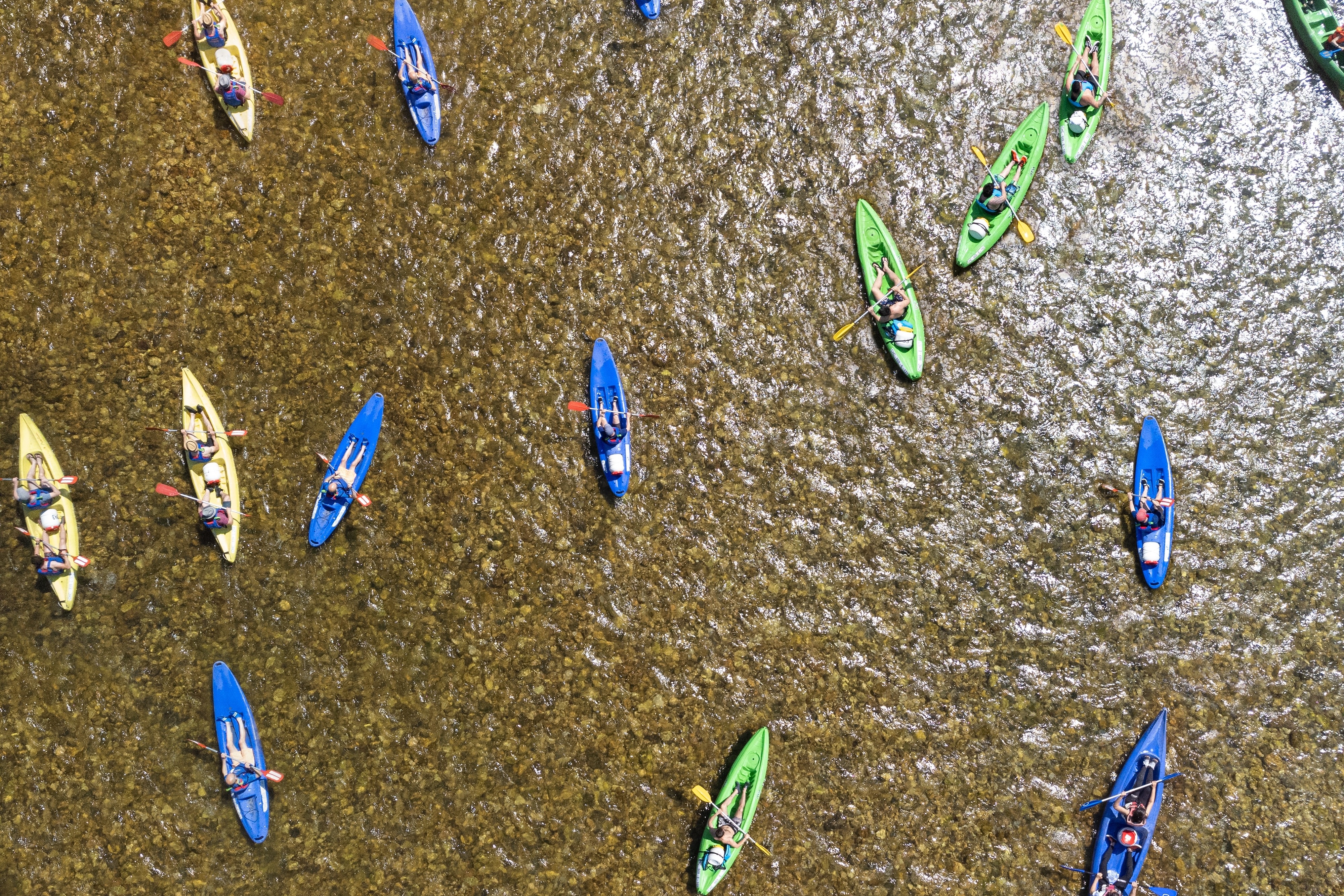 piraguas y kayaks sella