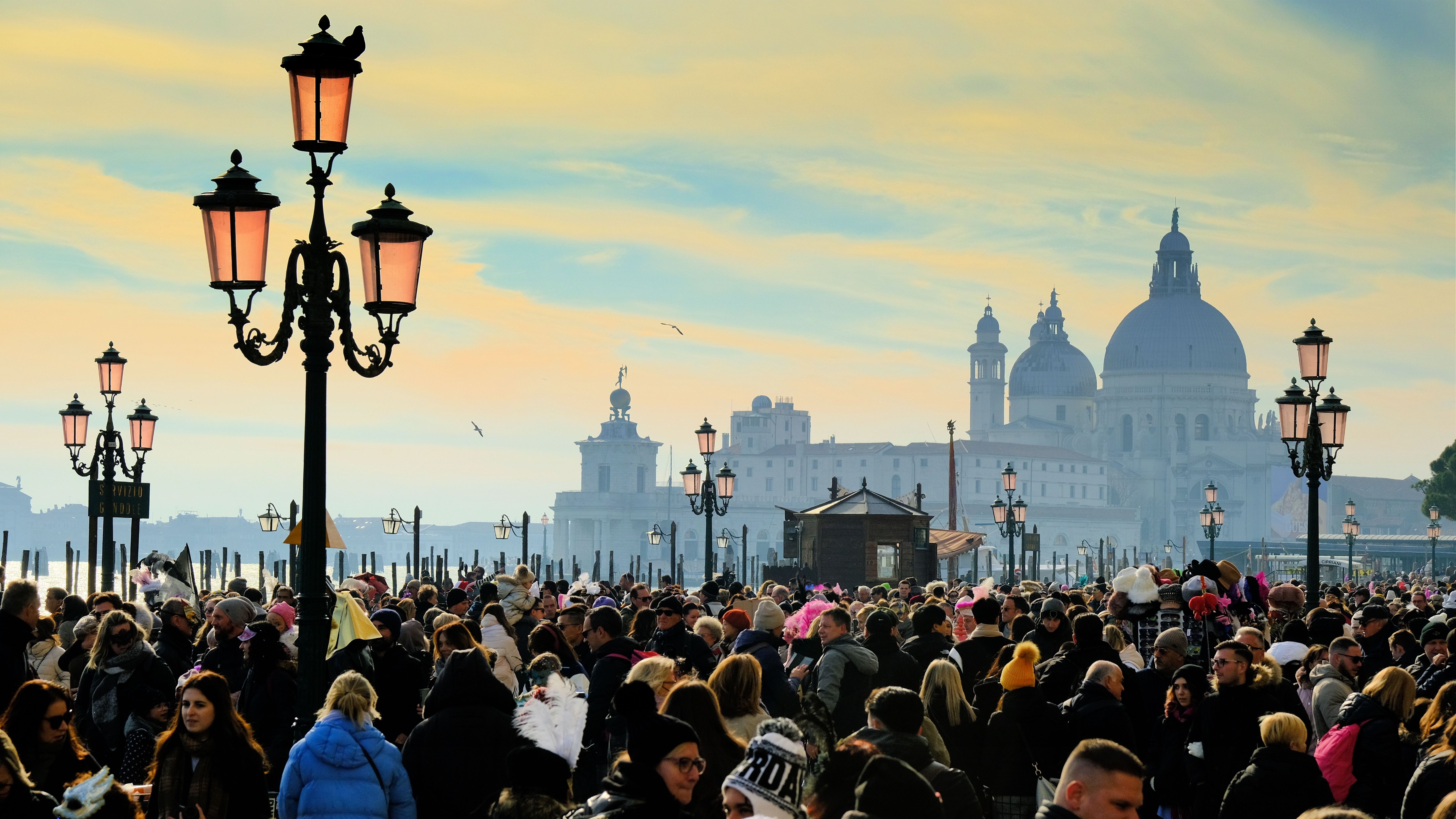 Turistas en Venecia