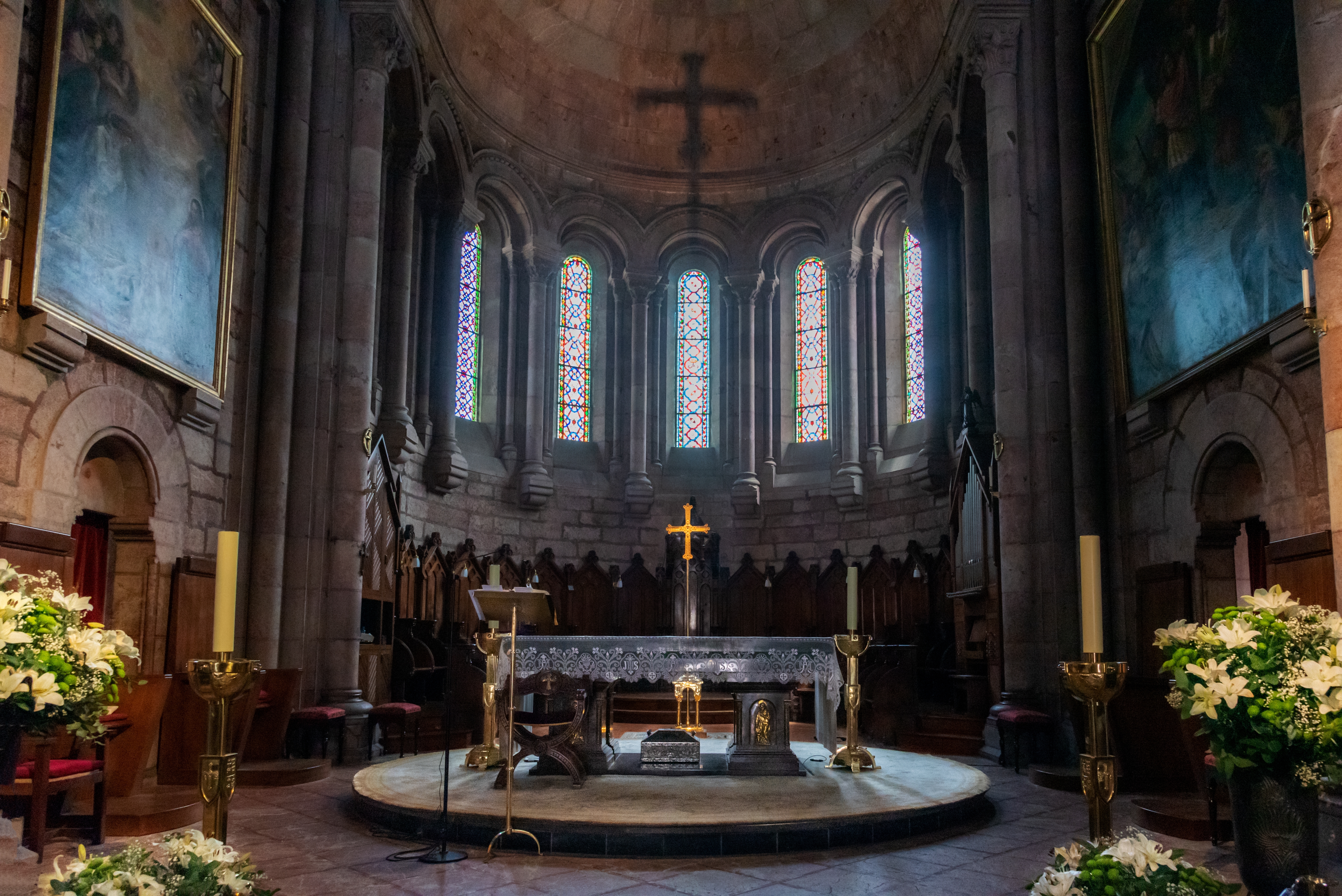 Interior basílica