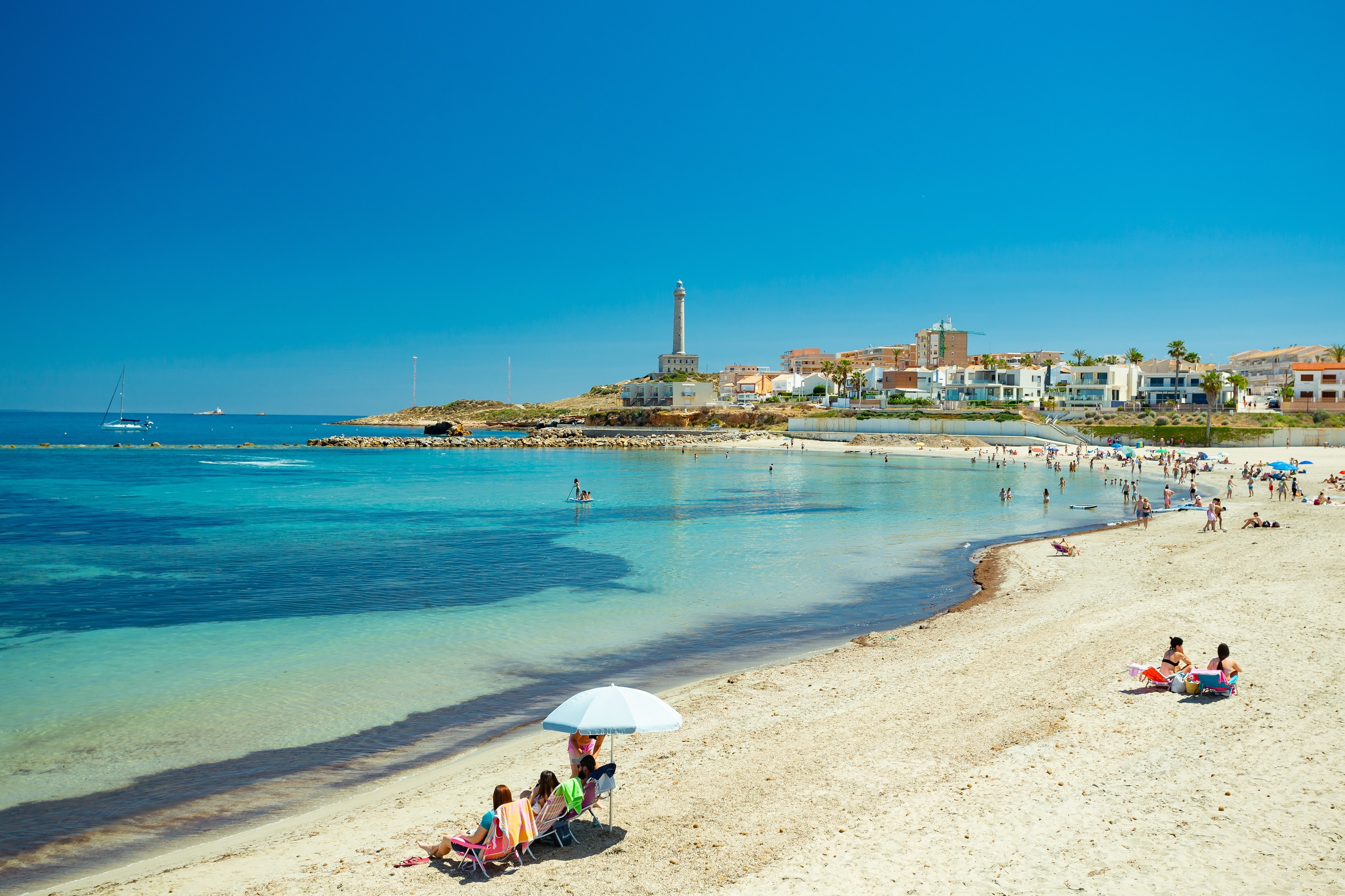 Playa en Cabo de Palos