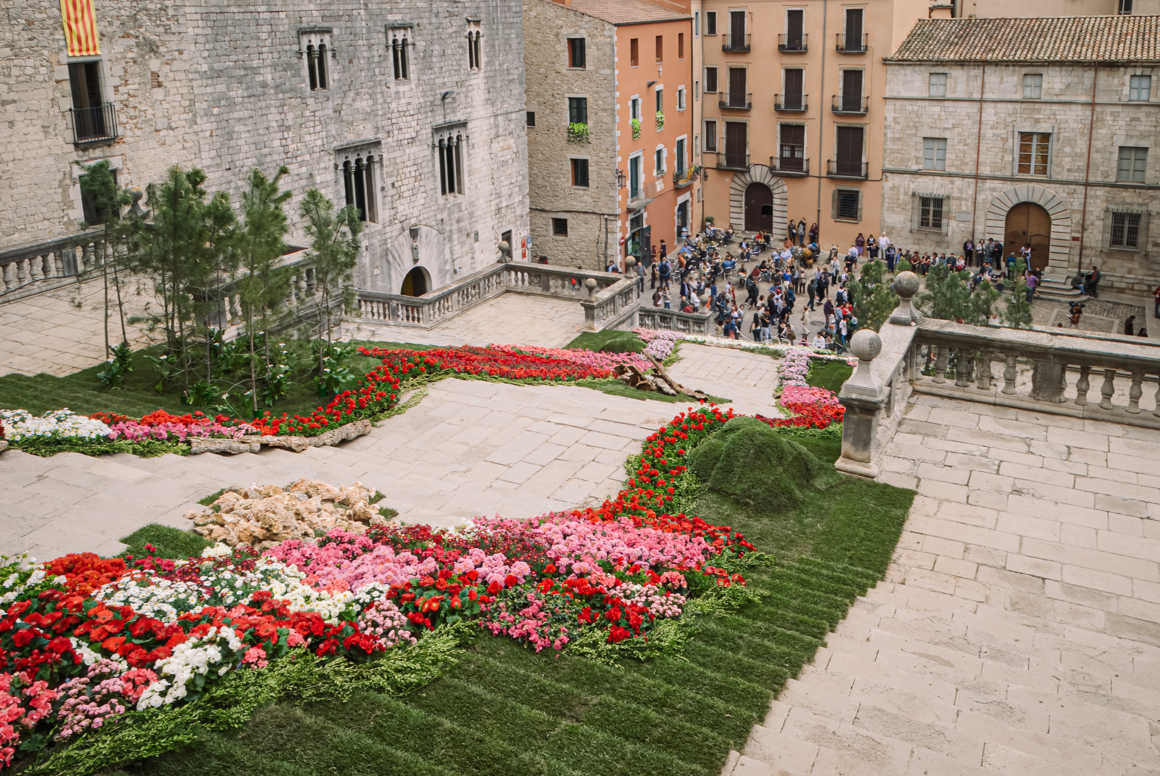 escaleras Girona