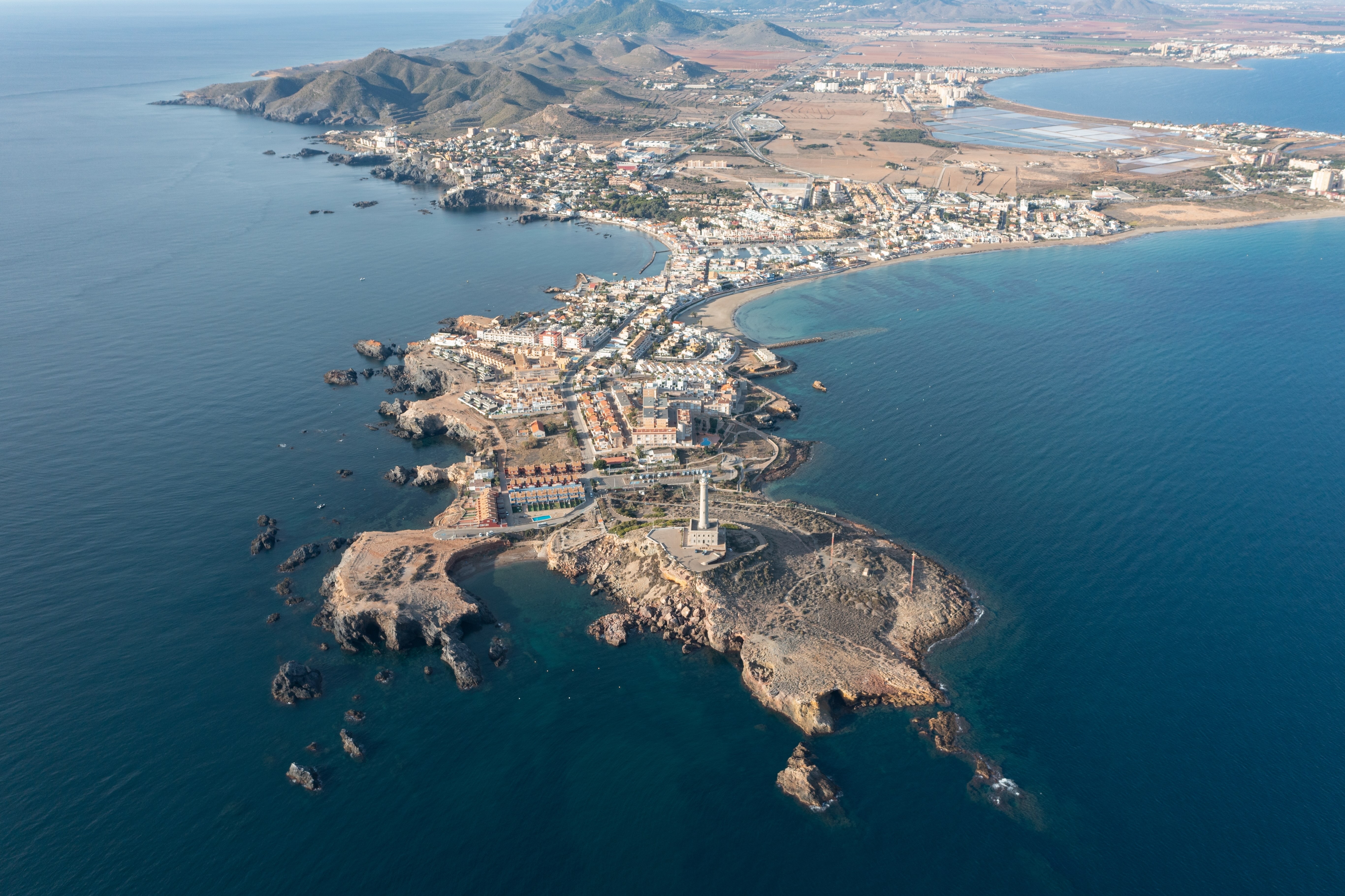 vista aérea cabo de palos
