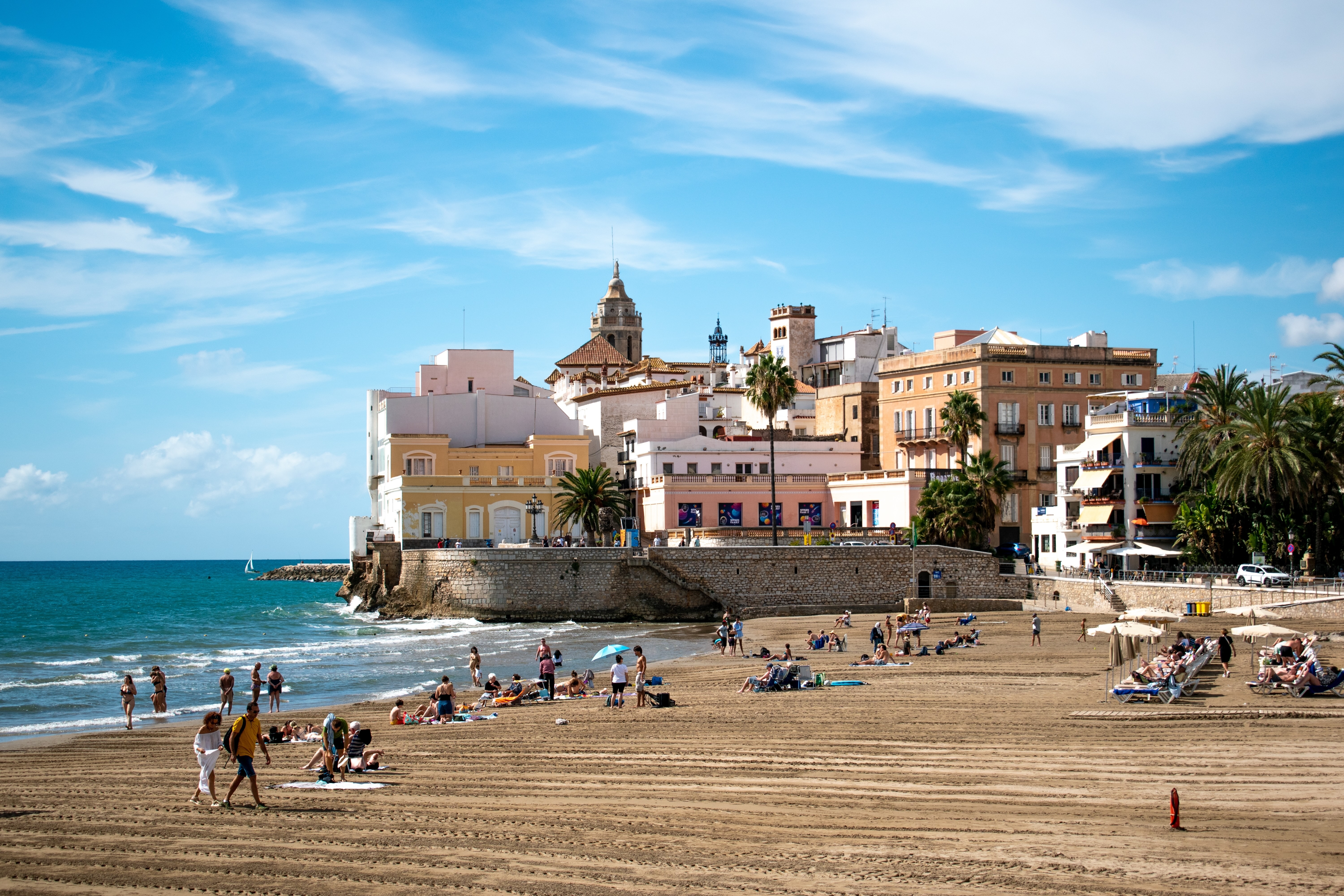 Playa principal de Sitges