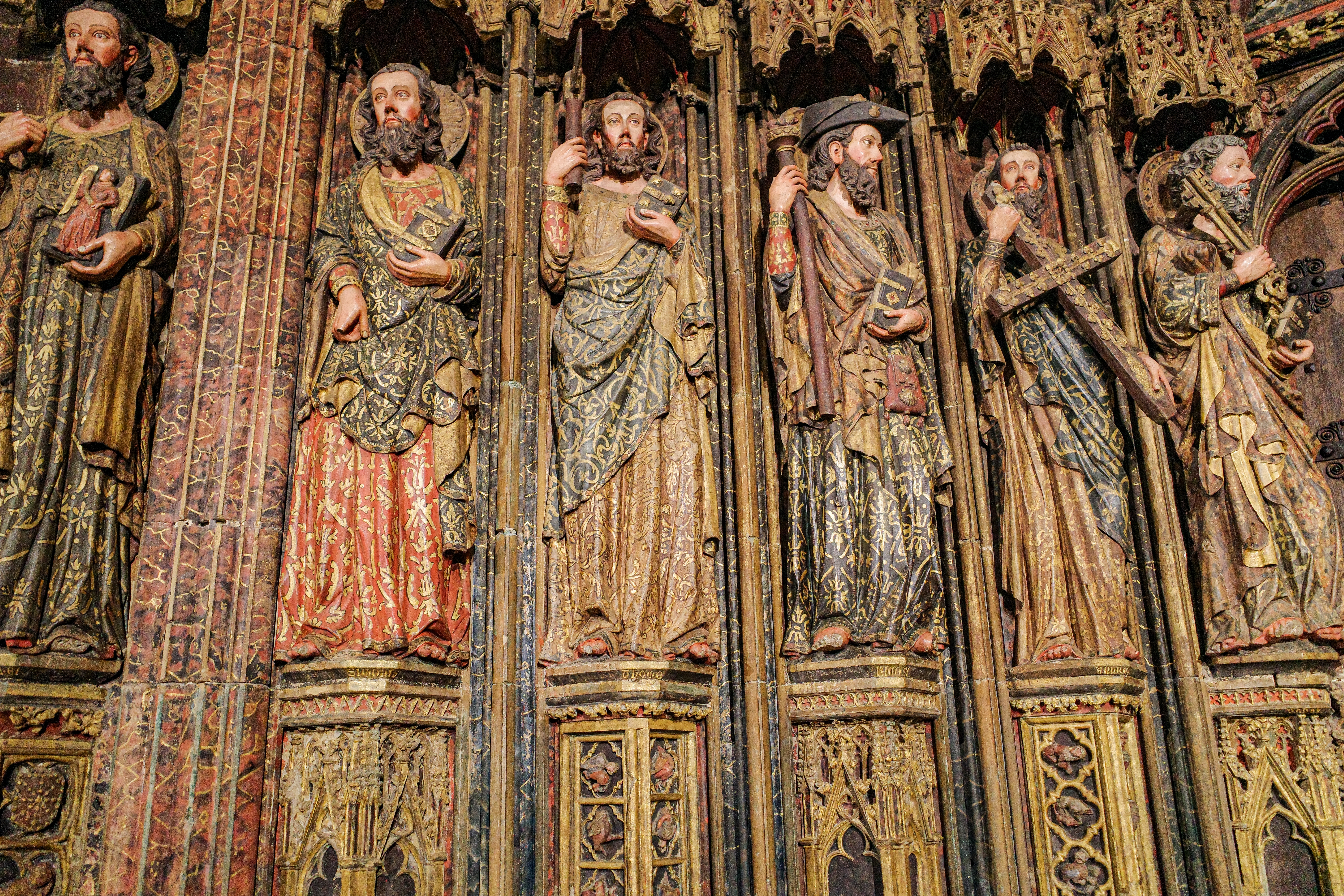 Laguardia detalle policromía