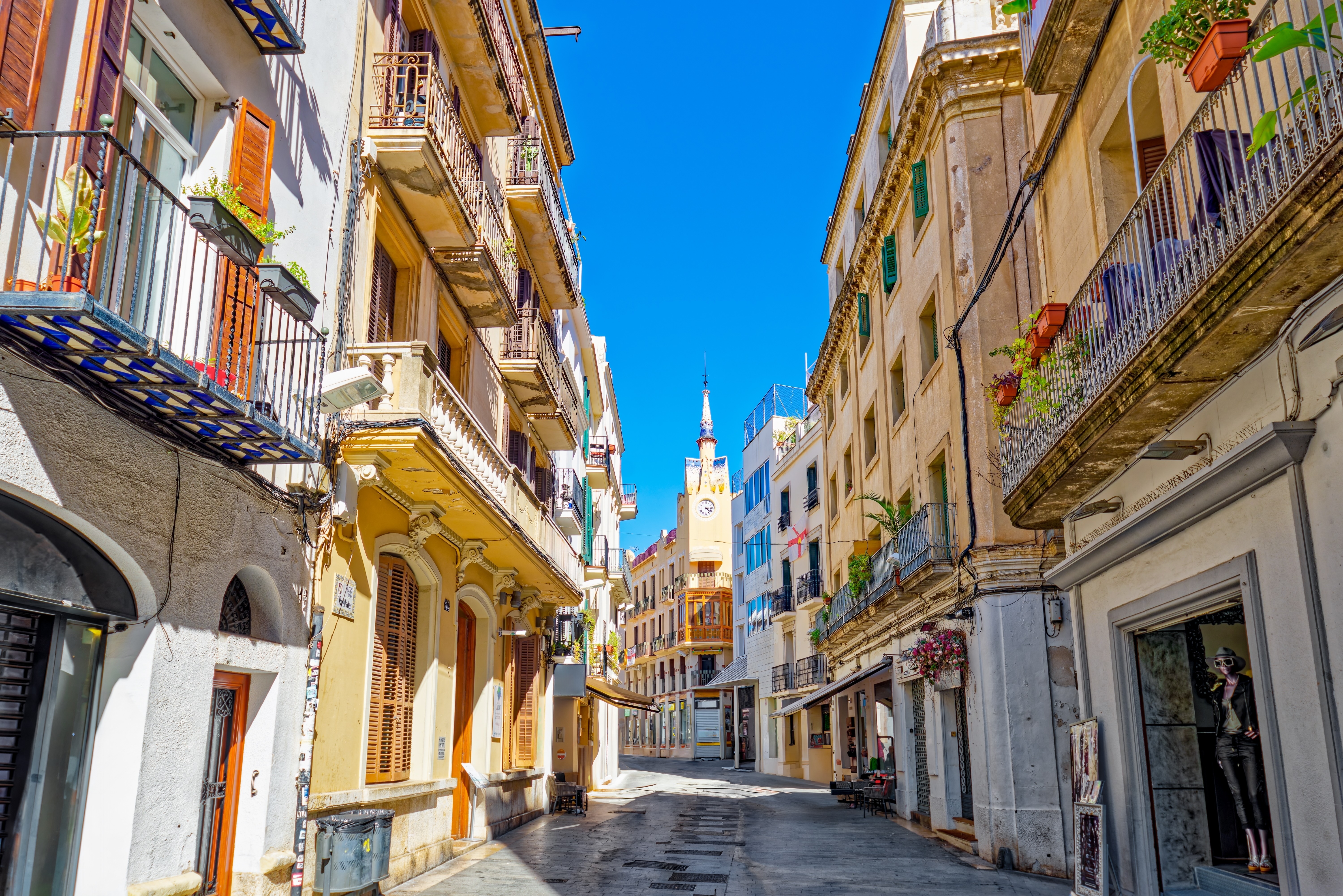 Sitges. calles