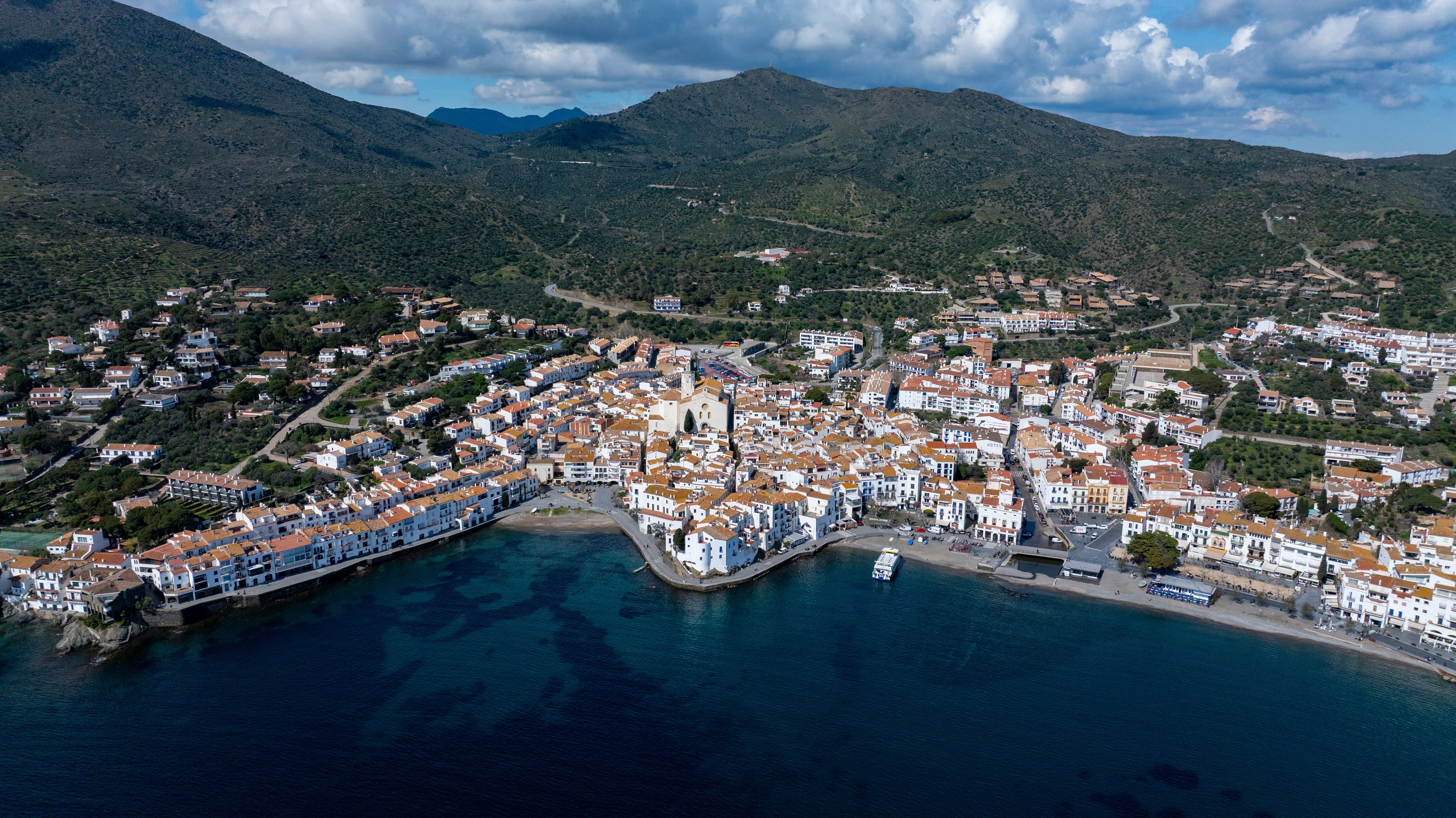 vista aerea cadaqués