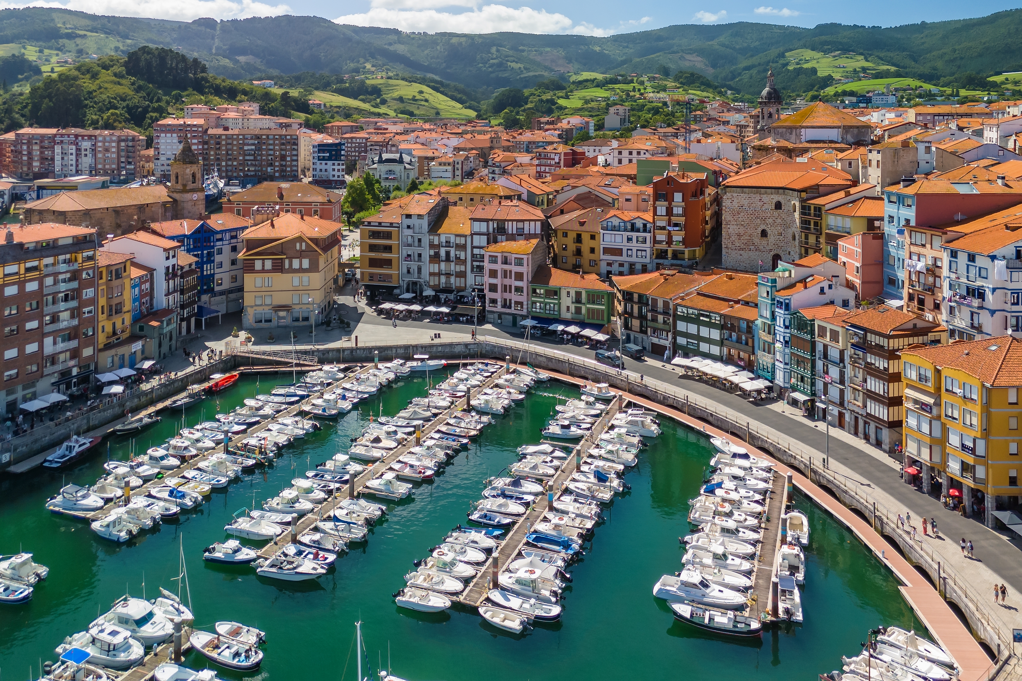 vista aérea Bermeo