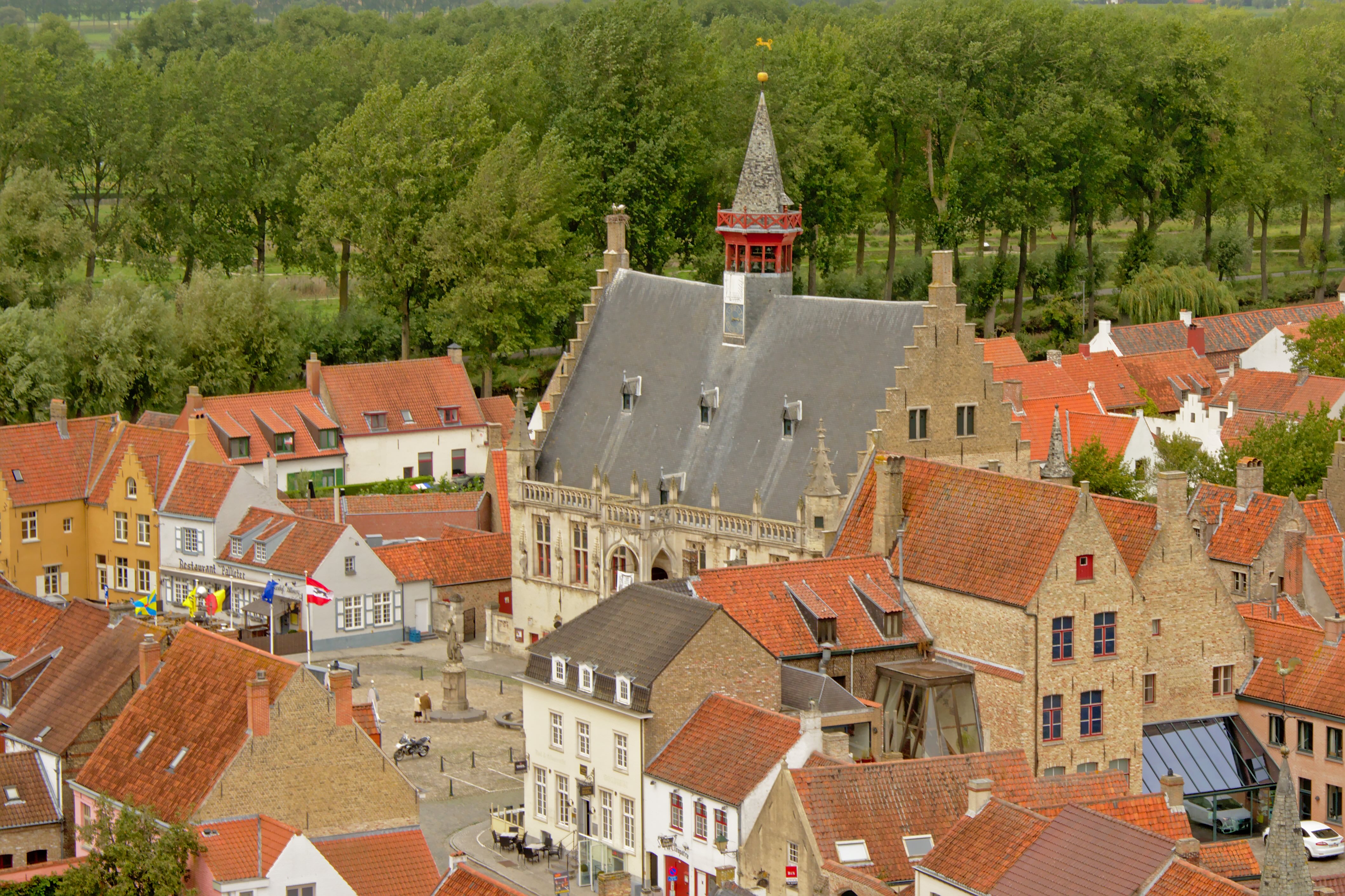 vista aérea Damme