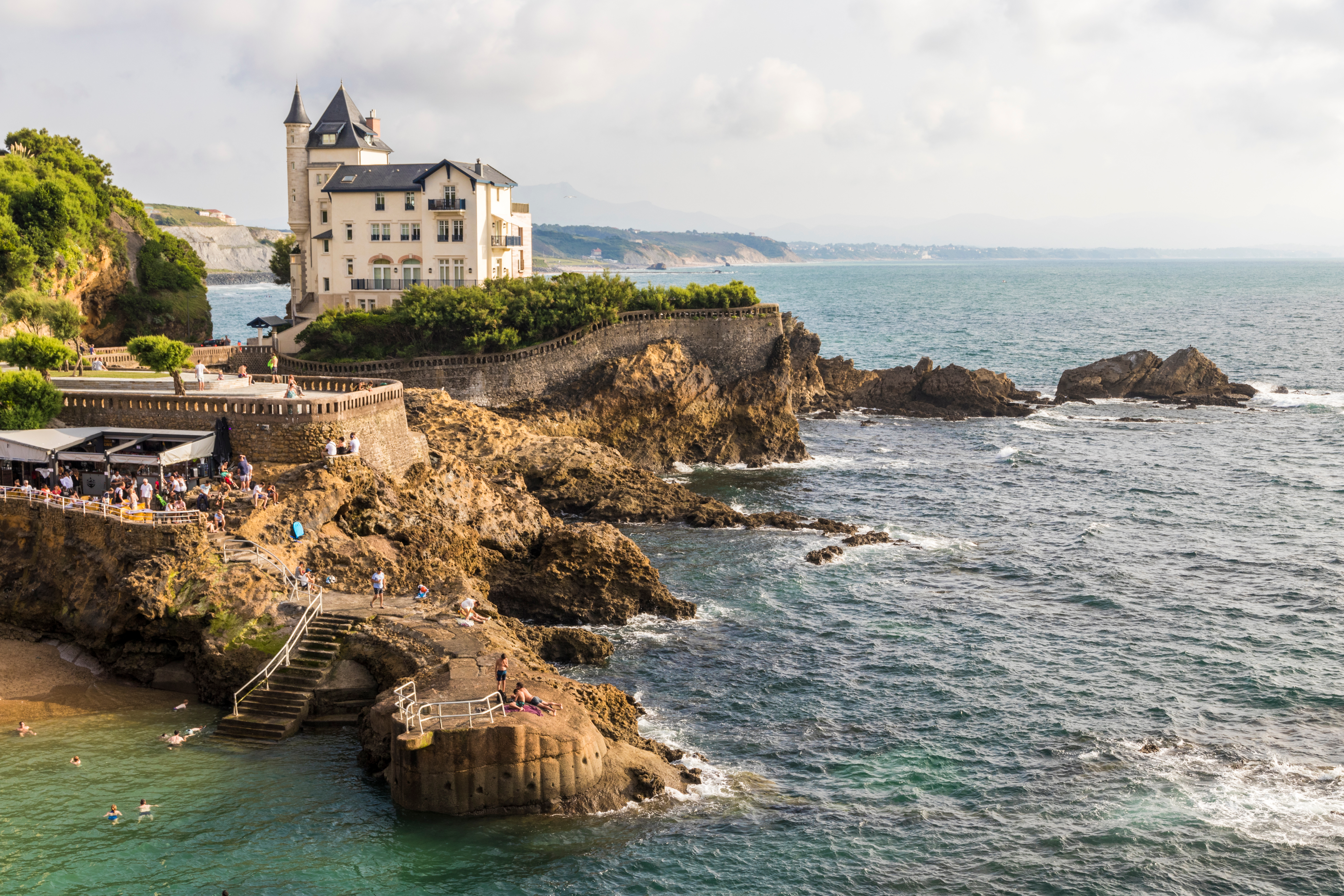 villa beltza, en biarritz