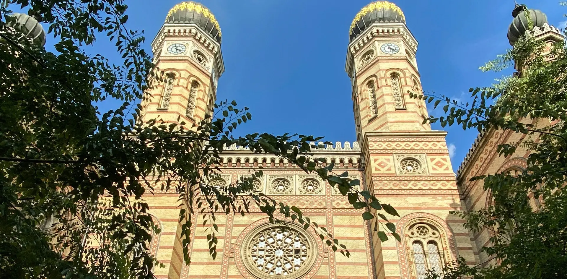 Imagen de la Sinagoga del Barrio Judío de Budapest