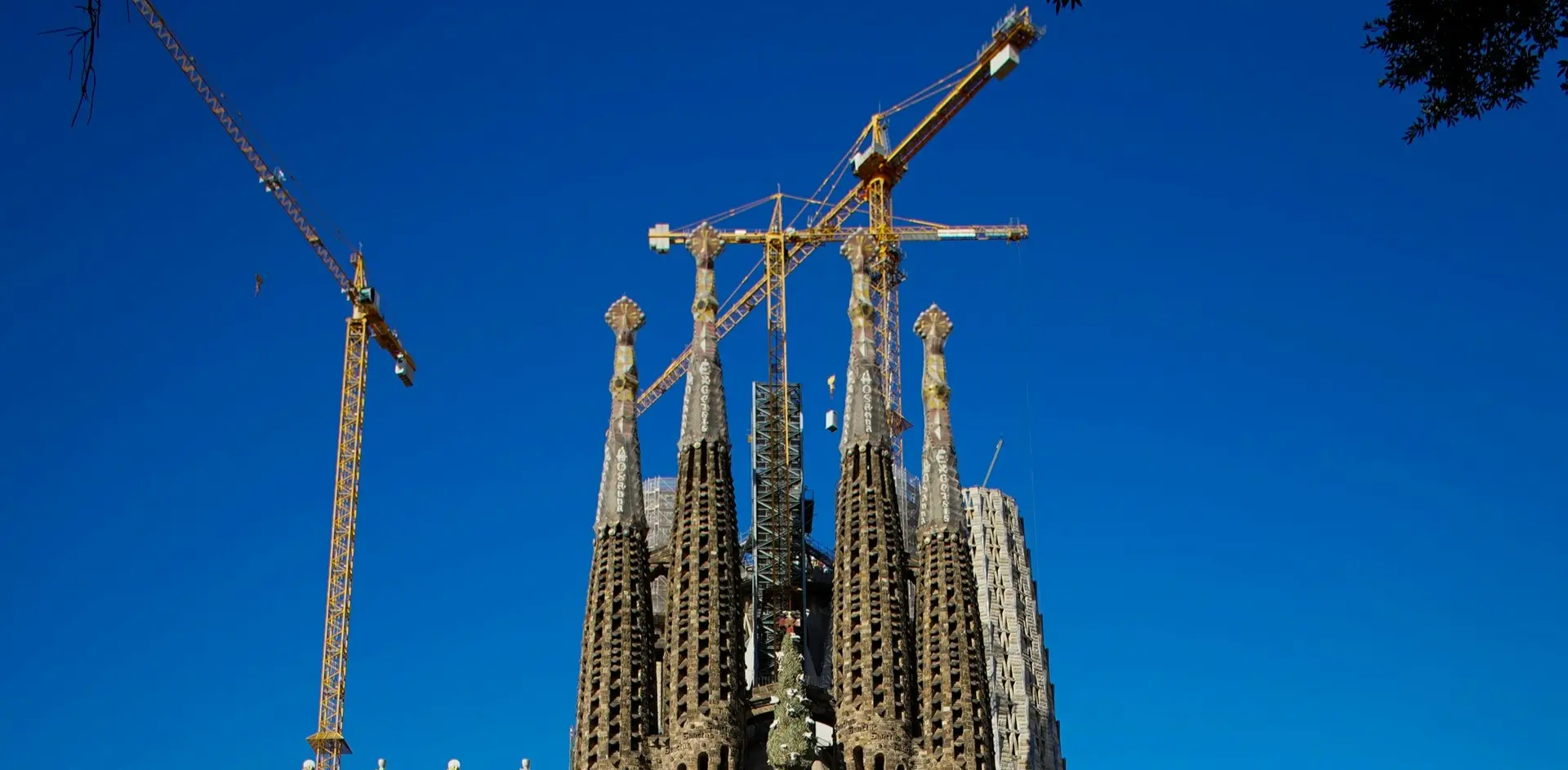 Construcción Sagrada Familia