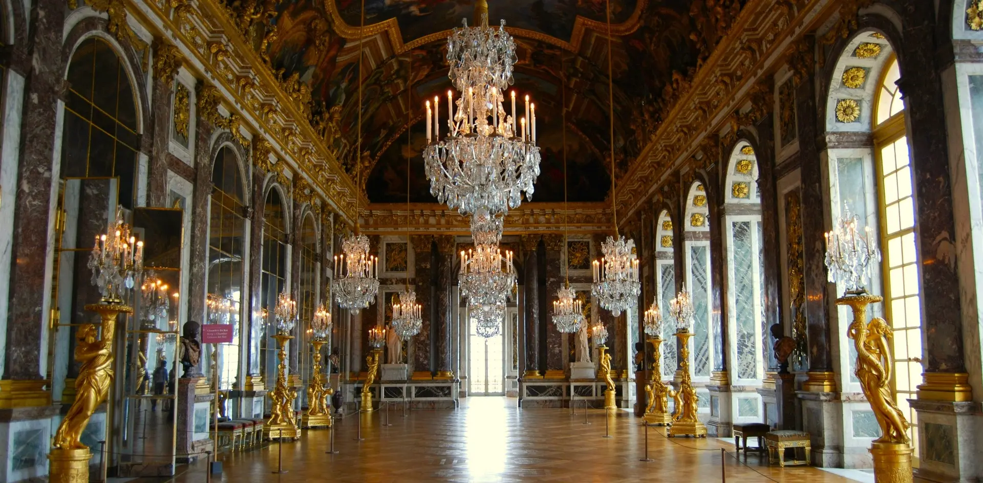 Galería de Espejos Palacio de Versalles