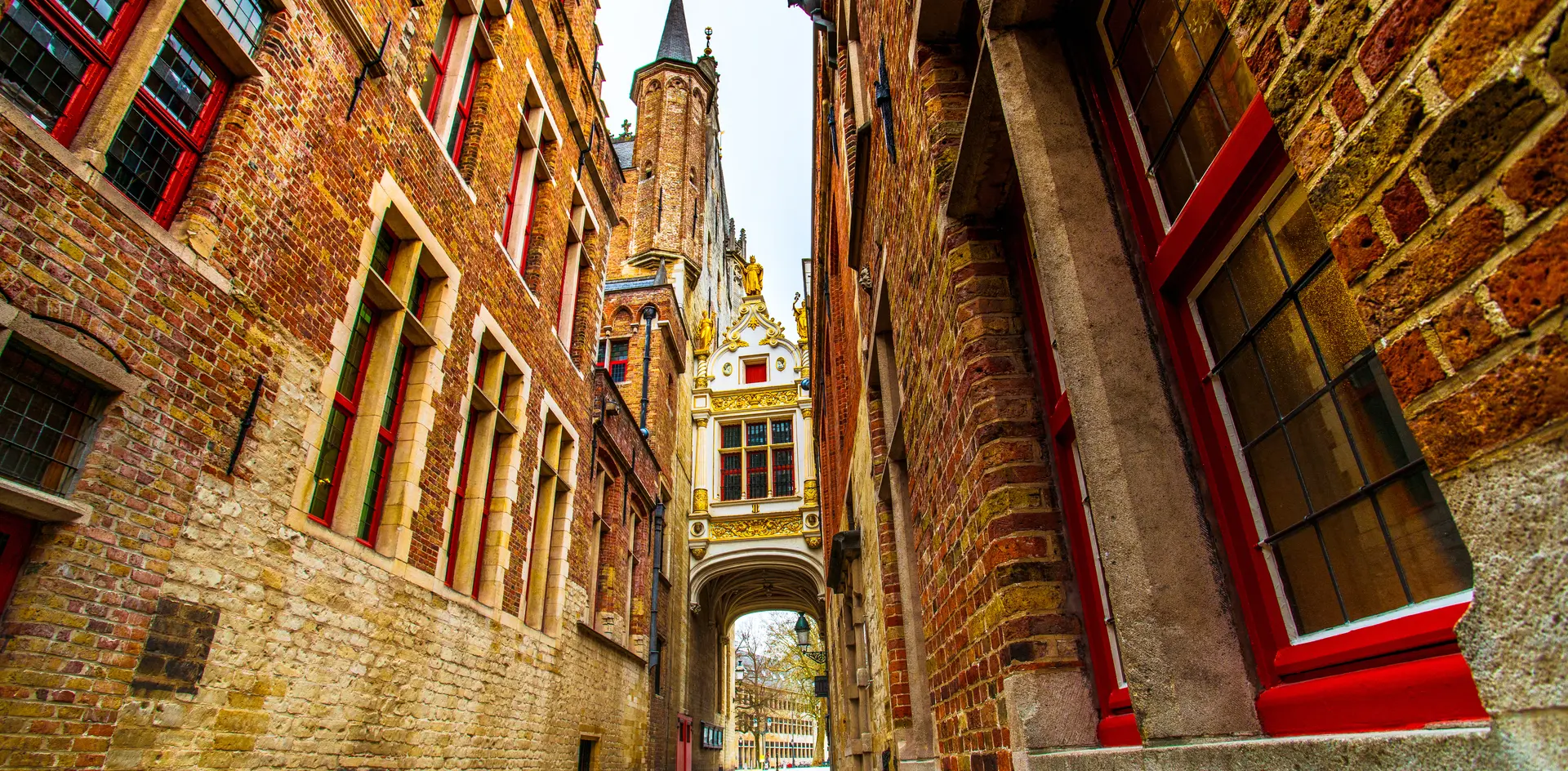 Arquitectura medieval Brujas, Bélgica