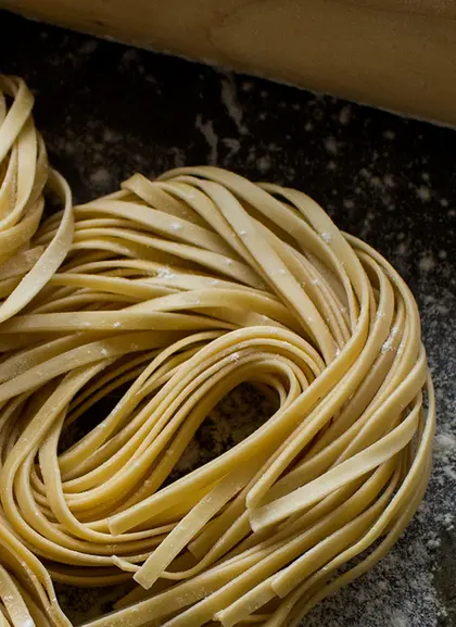 ingredientes para hacer pasta fresca - Taller de Pasta Fresca con un Chef italiano en Florencia - Actividades y Excursiones Buendía Tours Florencia, Italia