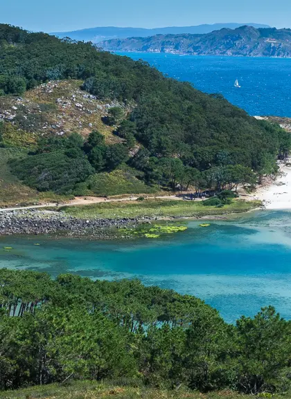 Islas Cíes - Excursión a las Rías Baixas con Crucero desde Santiago - Actividades y Visitas Guiadas Buendía Tours Galicia
