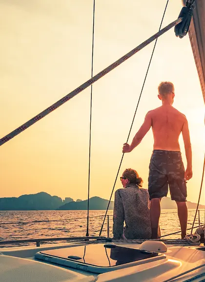 Excursión en Barco en Valencia - Paseo Catamarán a la Puesta de Sol - Actividades y Excursiones Buendía Comunidad Valenciana 