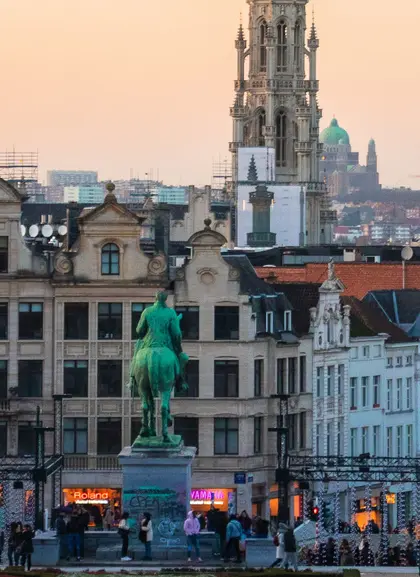 Vista de Bruselas - Brussels Card - Excursiones y Actividades en Bruselas - Buendía 