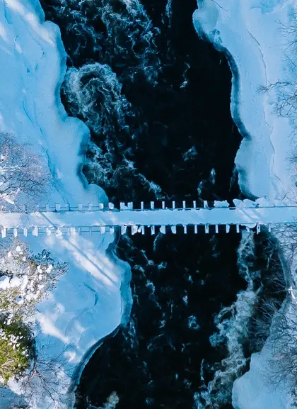 Senderismo en Vikaköngäs - Excursiones y Actividades en español Buendía Laponia, Finlandia