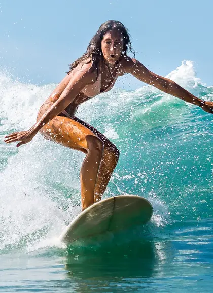 Clase de surf grupal en Maspalomas