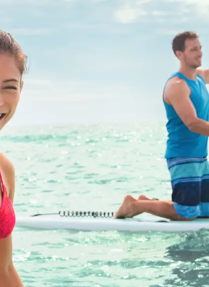 Paddle Surf en la laguna de la Isla de Lobos