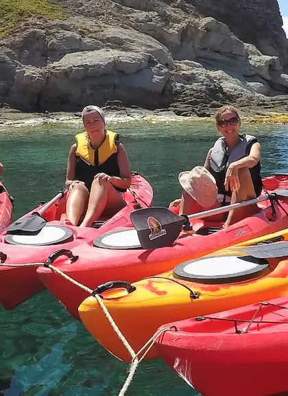 Ruta en Kayak y snorkel por Cabo de Gata