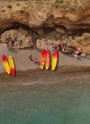 Ruta en Kayak por la Costa de Mallorca