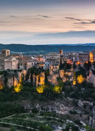 Visita Guiada Cuenca nocturna y Ciudad Encantada