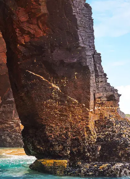 Excursión a la Playa de las Catedrales, Lugo y Ribadeo desde Coruña