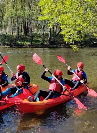Descenso en piragua por el río Águeda
