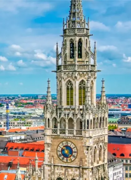 Panoramic view of Munich - Free tour Munich