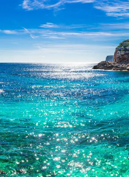 Excursión a Calas del Moro, S'Almunia y Llombards desde el sur