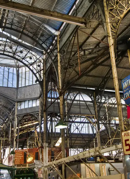 El mercado de este barrio es uno de los más famosos de Buenos Aires.