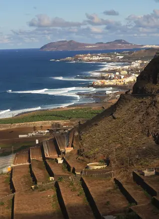 En la vuelta a la isla de Gran Canaria iremos desde el norte por el oeste, pasando por el norte y volviendo por el este.