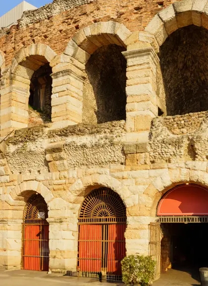 El anfiteatro romano de La Arena es otro de los puntos fuertes de Verona.