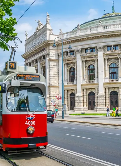 Ringstrasse es una de las calles comerciales más visitadas de Viena.