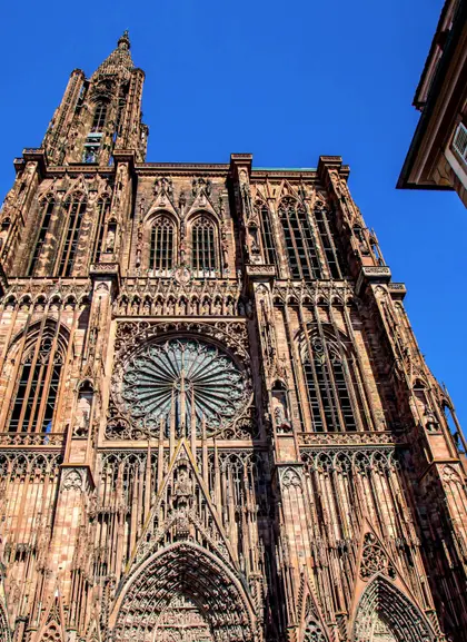 La Catedral de Estrasbrugo, uno de los monumentos más relevantes de la ciudad.